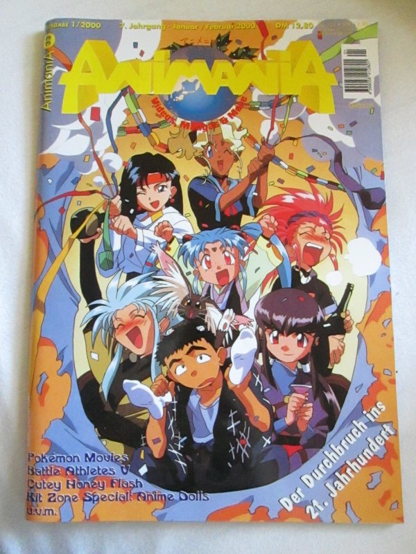 animania magazin  nr 33 heft 1 2000 z b pokemon