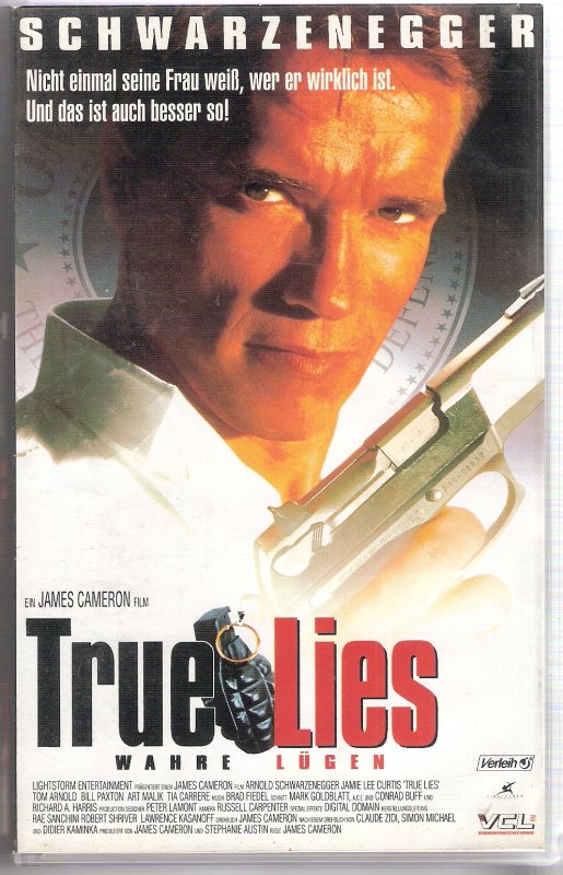True Lies VHS.