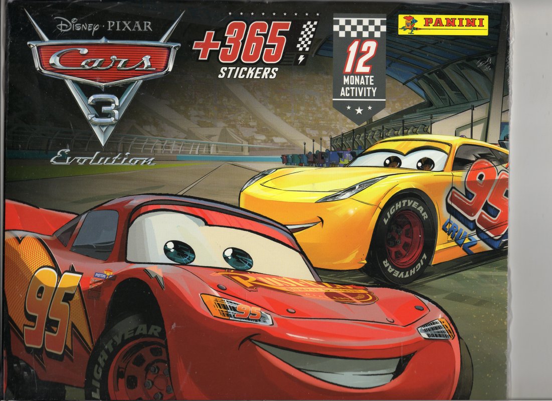 Disney Cars: Sticker-Activity-Kalender: Immerwährender Kalender mit 365 ...