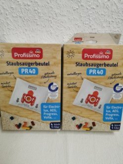 6 St. Profissimo Staubsaugerbeutel PR40 für z. B. AEG tauschen: Tauschbörse und Verschenkbörse