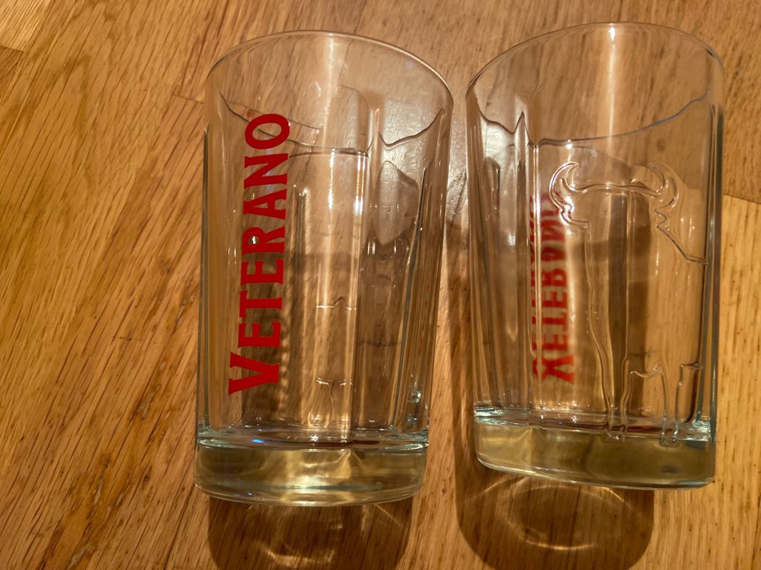 2 VETERANO/Osborne Gläser longdrink im TP 3 token tauschen: Tauschbörse und Verschenkbörse